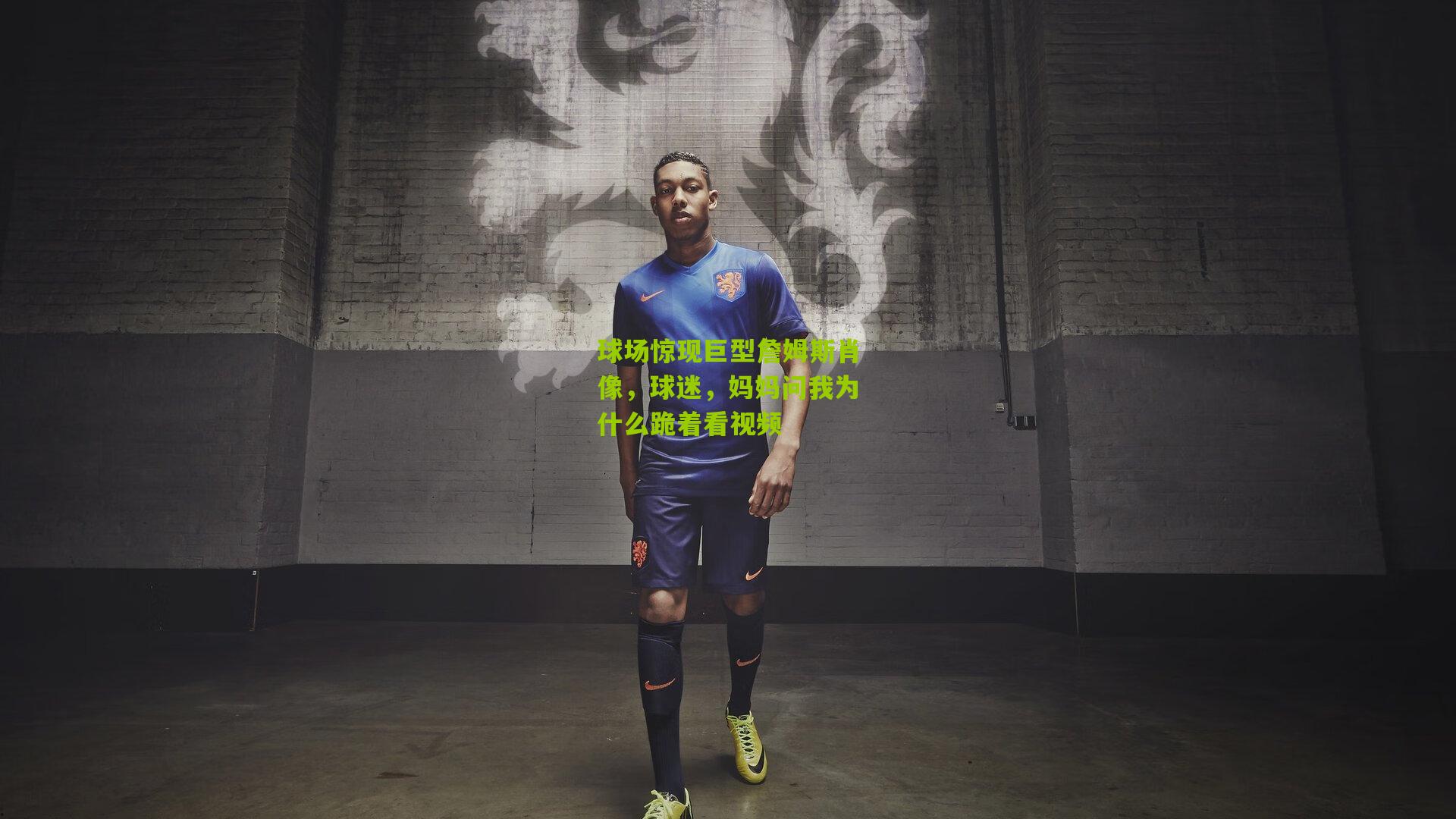 球场惊现巨型詹姆斯肖像,球迷,妈妈问我为什么跪着看视频